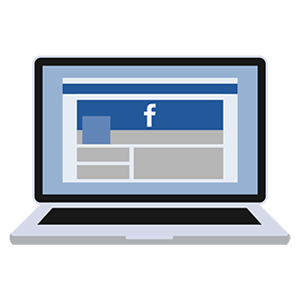 Facebook-sida för företag i social media