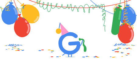Googles födelsedag, 18 år